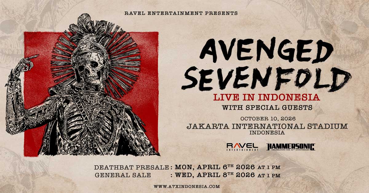 Avenged Sevenfold Live in Indonesia 2026